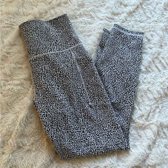 Athleta Pants - Athleta Black and White Leggings- S